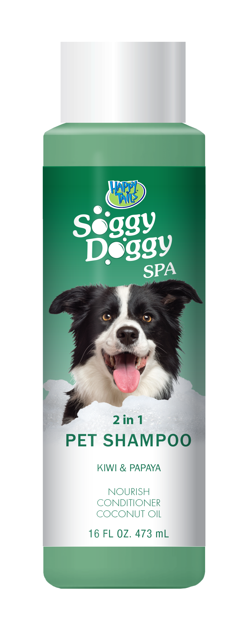 Happy Tails Soggy Doggy Spa Oatmeal Dog Shampoo - 16 fl oz